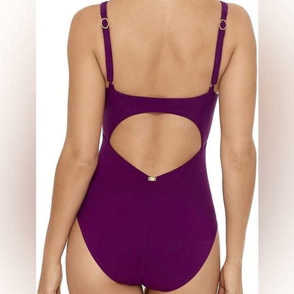 Amoressa NWT Glimmer One-Piece Swimsuit, 6 - Picture 6 of 11